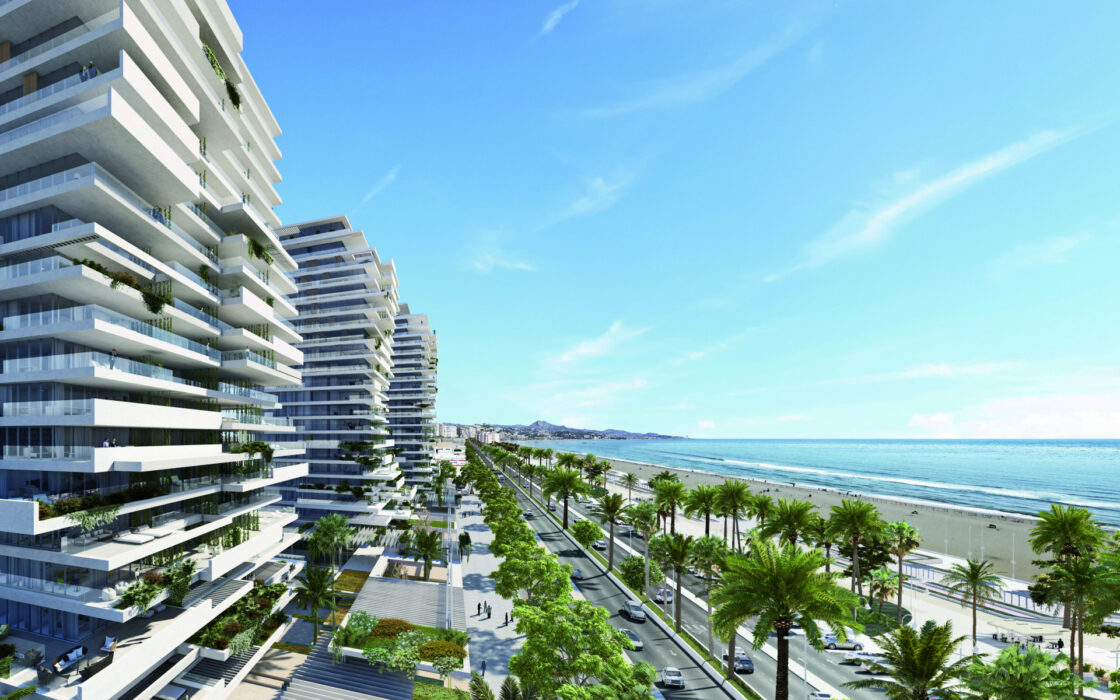 Апартаменти у моря в Малаге, 4 спальні, 369.15 кв.м.