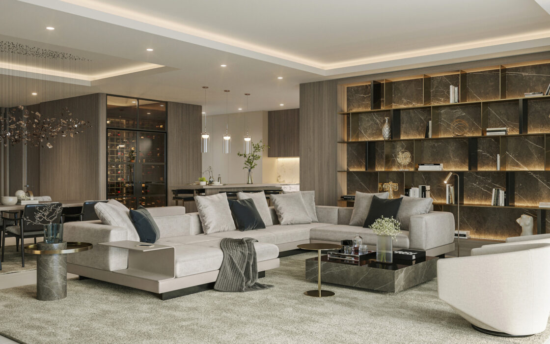 Апартаменти у моря в Малаге, 4 спальні, 369.15 кв.м.