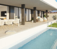 Квартиры 3-4 спальни с панорамным видом на море в Малаге