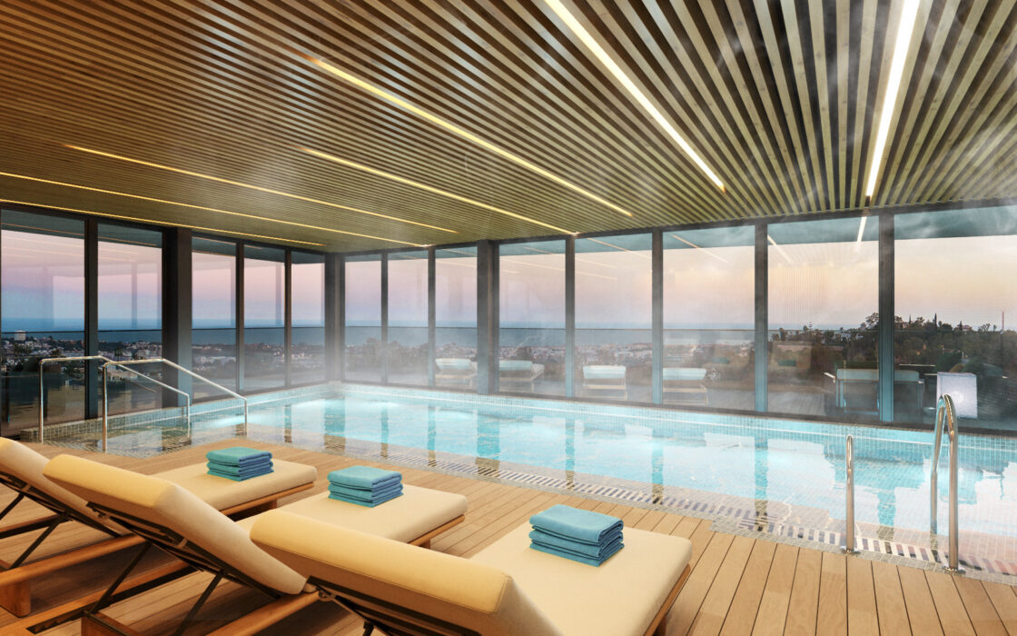 Квартиры 3-4 спальни с панорамным видом на море в Малаге