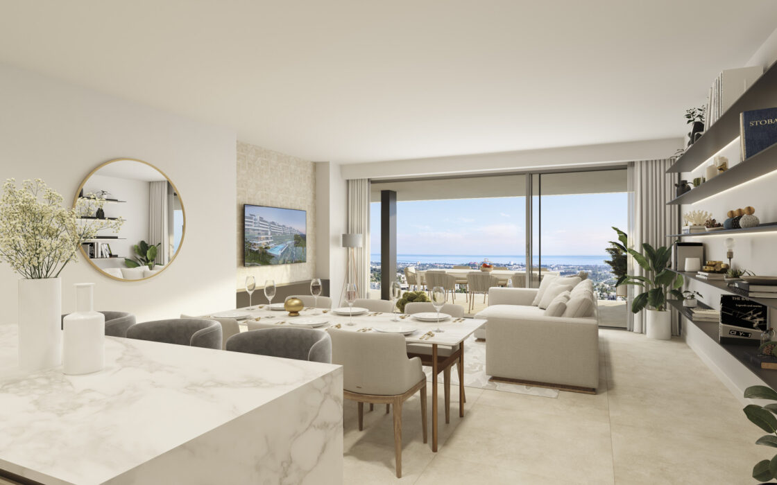 Эксклюзивные квартиры 3-4 спальни с видом на море в Испании