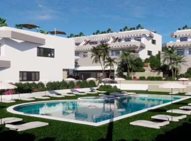 Квартиры с террасами в Балкон де Финестрат 202 кв.м у моря