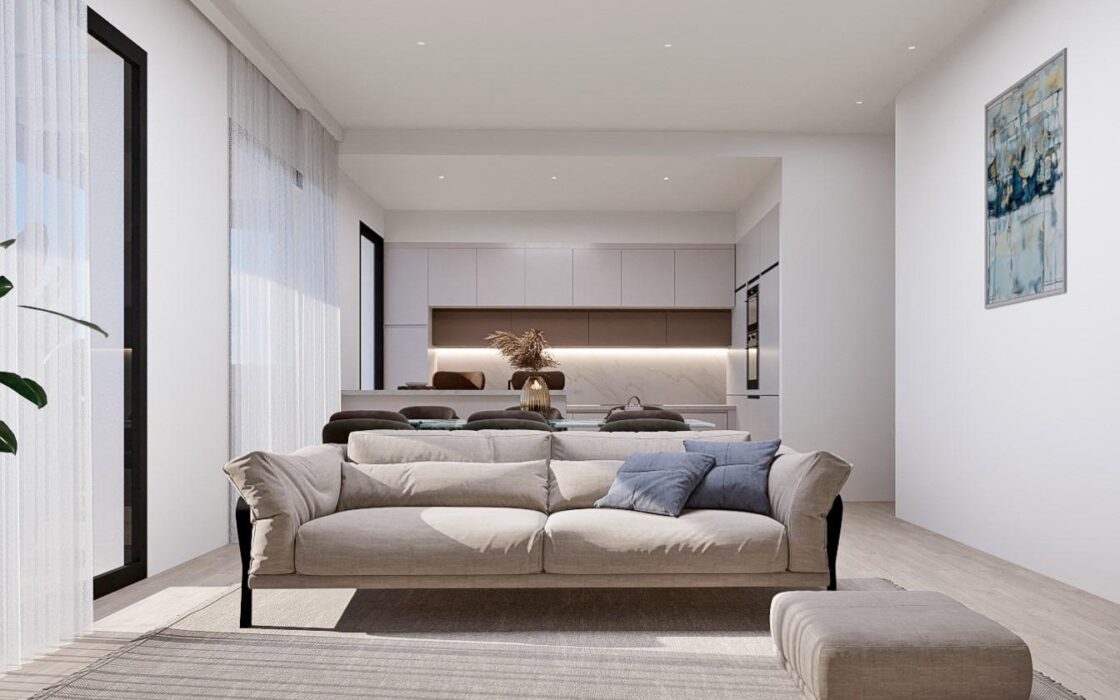 Квартиры с террасами в Балкон де Финестрат 2-3 спальни