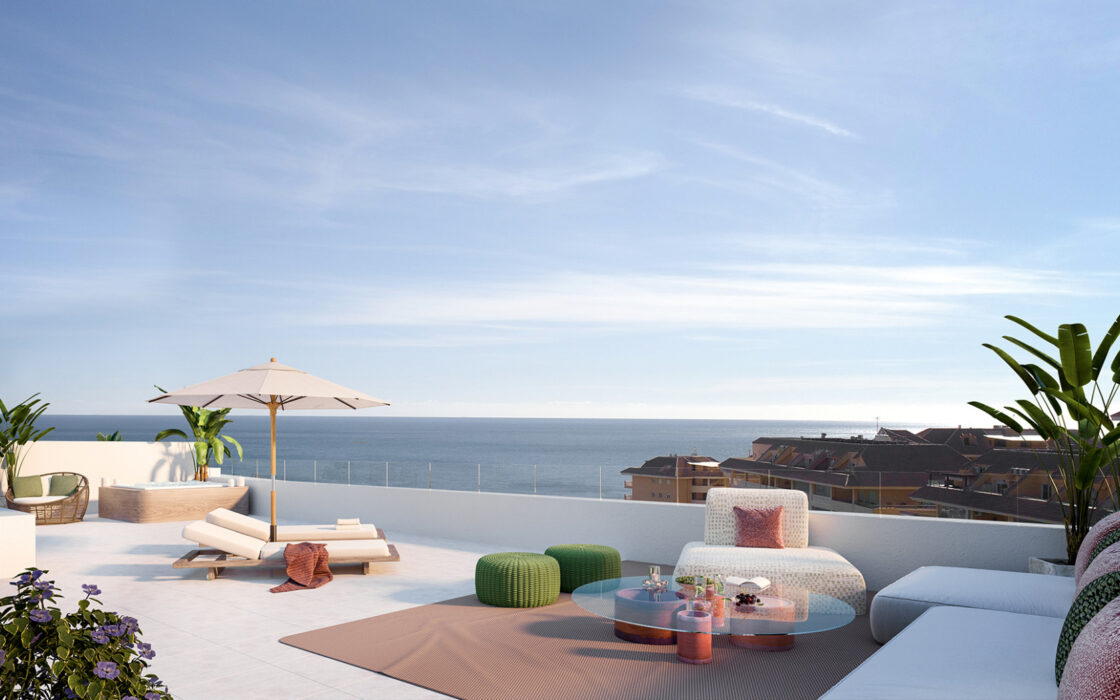 Трехспальные апартаменты с террасой в Эль Игерон Фуэнхиролы