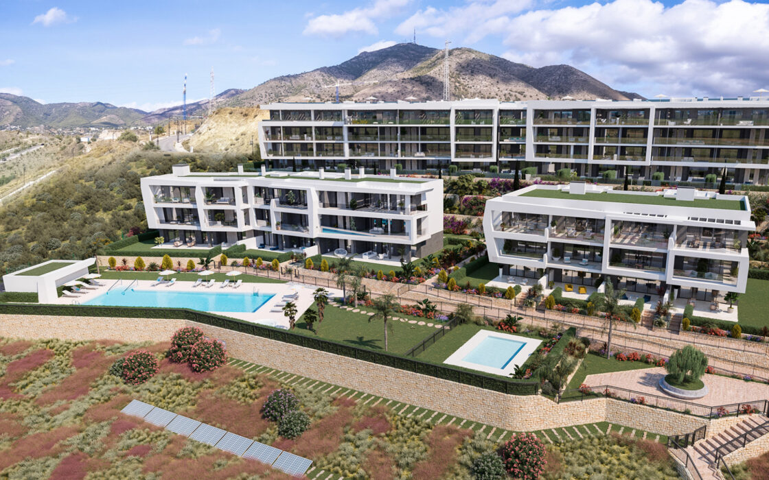 Трехспальные апартаменты с террасой в Эль Игерон Фуэнхиролы