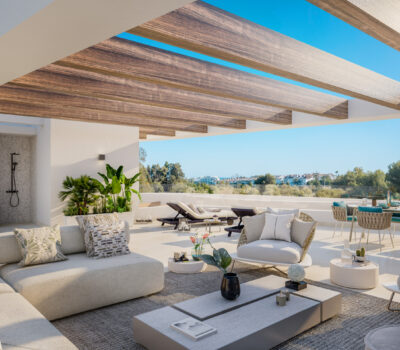 Трикімнатні апартаменти з терасою в Марбельї 125,55 кв.м