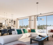 Трехкомнатные апартаменты с террасой в Марбелье 125,55 кв.м