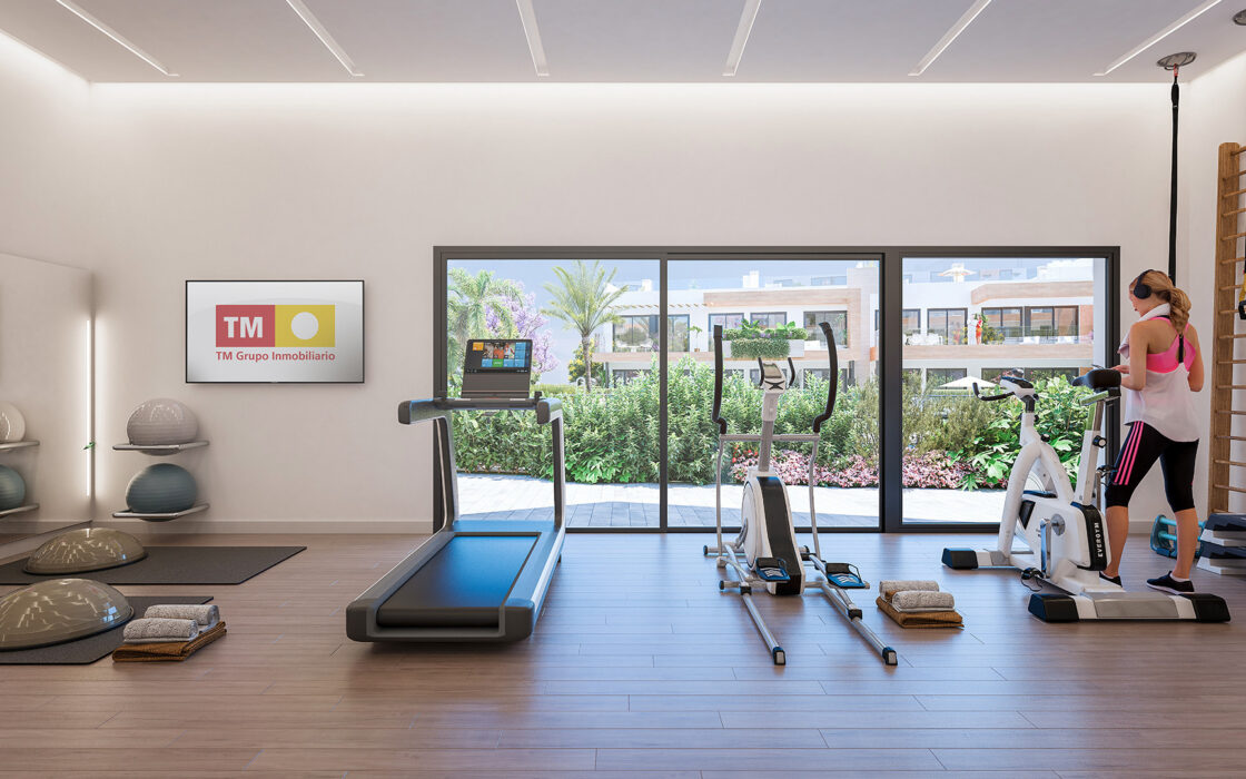 2-спальні апартаменти в Естепоні з терасою 140.62 кв.м