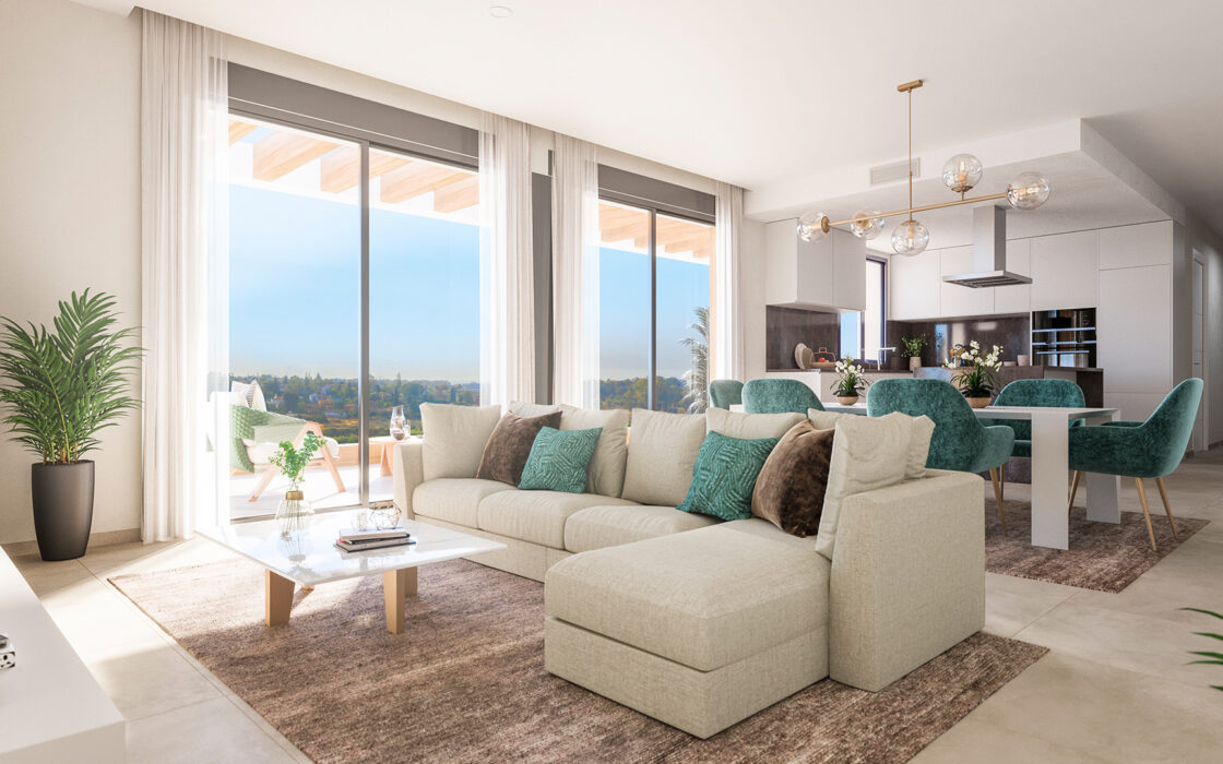 3-комнатные апартаменты с террасой в Аталайе 150 кв.м