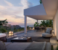 Трикімнатні апартаменти в Бенальмадена Коста з терасою