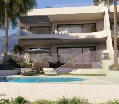Розкішні резиденції з 3 спальнями в Марбельї біля гольфу