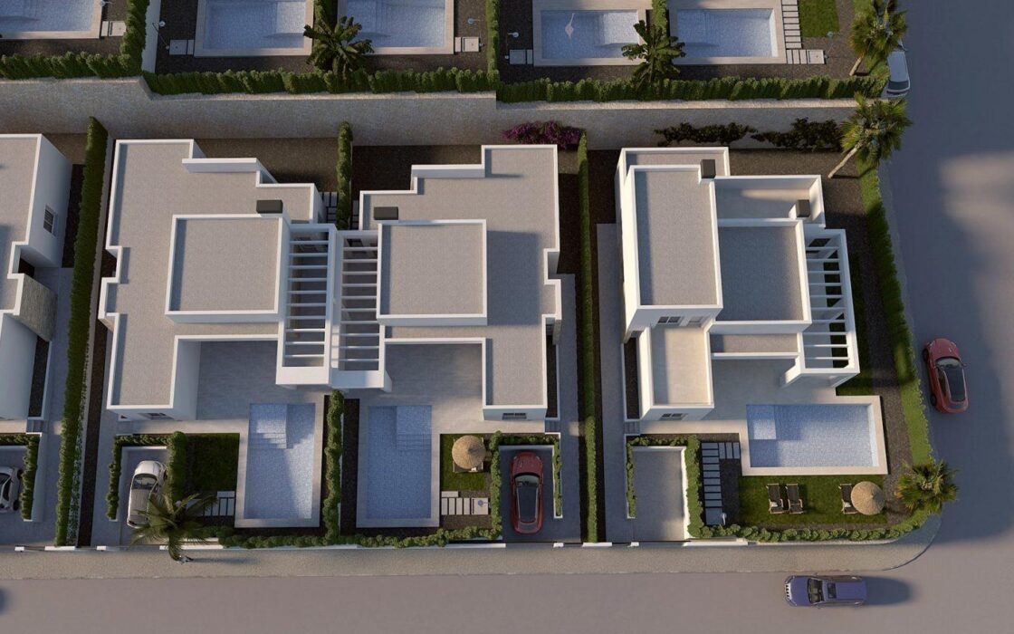 Вілла в Альгорфі, 3 спальні, тераса, 136 кв.м, 2025 рік