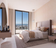 Трикімнатні апартаменти в Бенальмадені біля моря з терасою