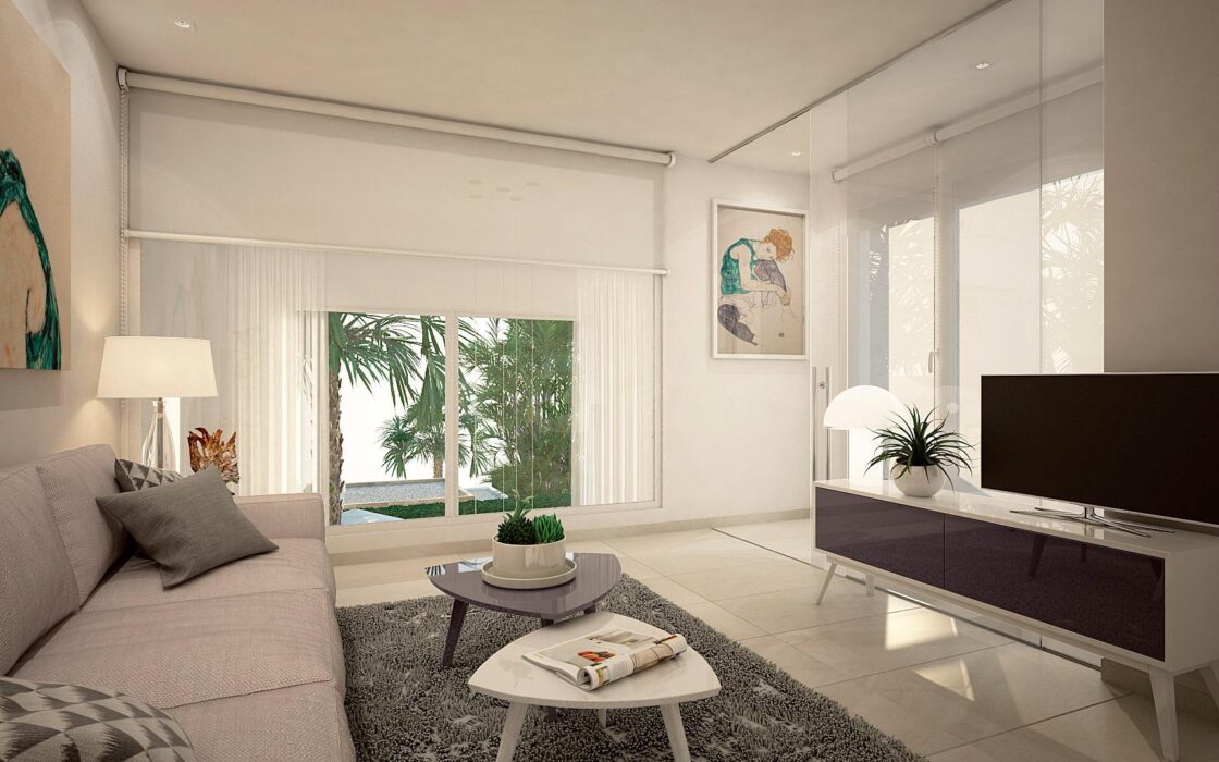 Вілли в Альгорфі з 3 спальнями та приватним басейном 260 м²