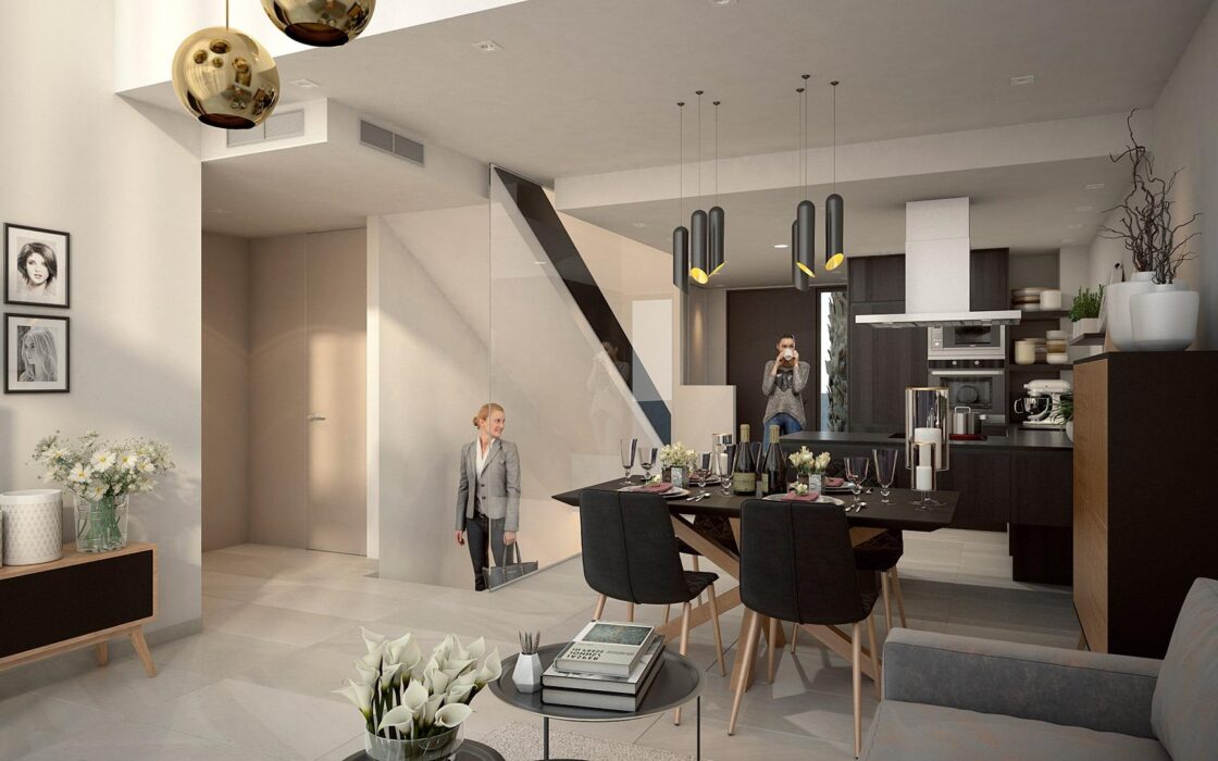 Вілли в Альгорфі з 3 спальнями та приватним басейном 260 м²