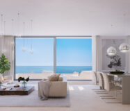 Двухспальные апартаменты на первом этаже в Михас-Коста с террасой 69.83 кв.м