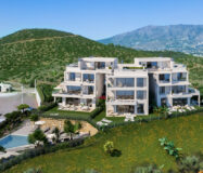 Двухспальные апартаменты на первом этаже в Михас-Коста с террасой 69.83 кв.м