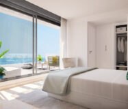 Двухспальные апартаменты на первом этаже в Михас-Коста с террасой 69.83 кв.м