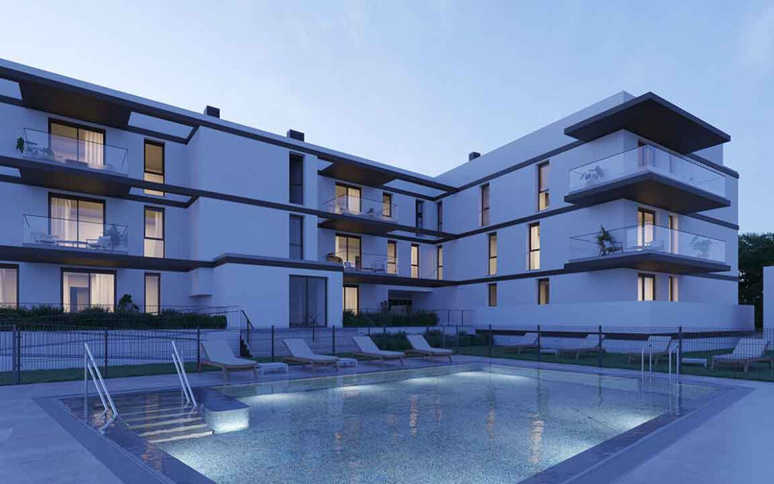 Квартири у моря в Естепоні 3 кімнати 98 кв.м з терасою