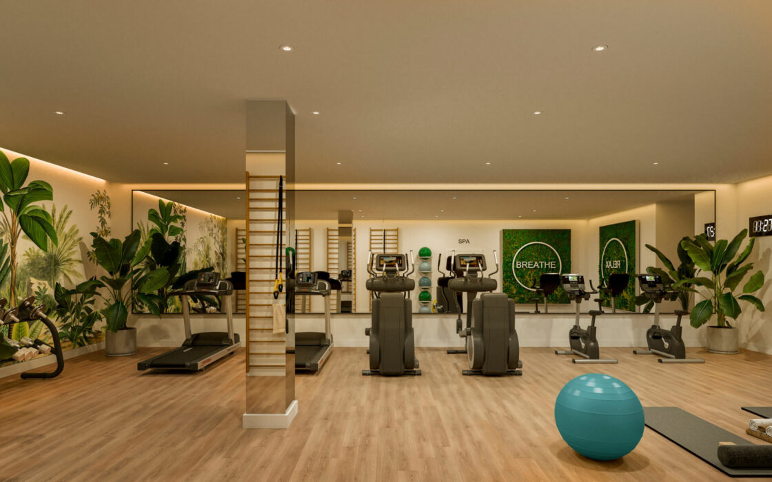 2-комнатные апартаменты в Касаресе с террасой 111.42 кв.м