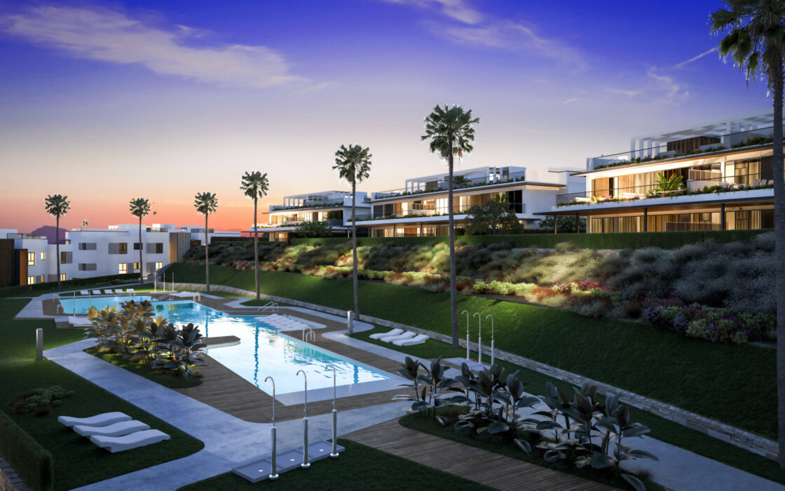 Трехкомнатные апартаменты в Марбелье с террасой 211.97 кв.м