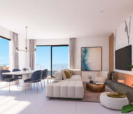 Эксклюзивные 3-комнатные апартаменты в Бенальмадене у моря