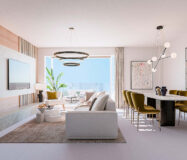 Эксклюзивные 3-комнатные апартаменты в Бенальмадене у моря