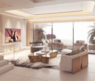 Трехспальные апартаменты с террасой на пляже в Марбелье