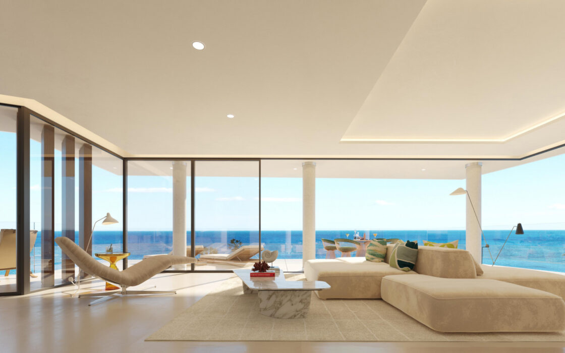 Двокімнатні квартири з видом в Естепоні, 108.74 кв.м.