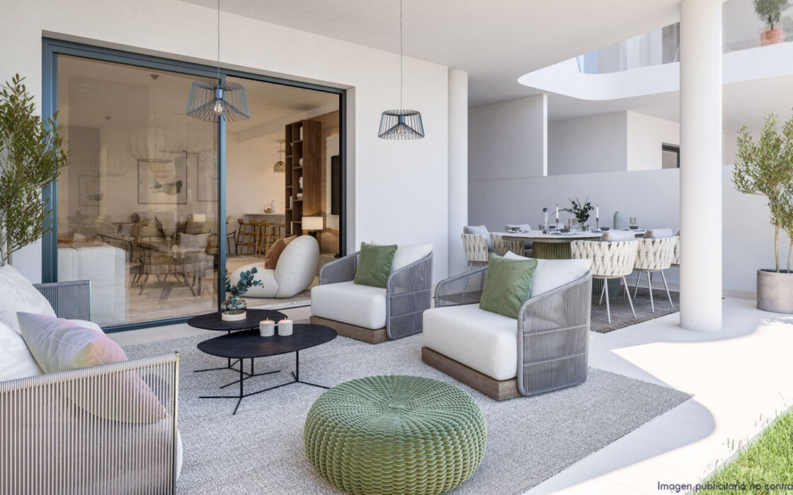 2-кімнатні апартаменти з терасою в Фуенхиролі 80 кв.м