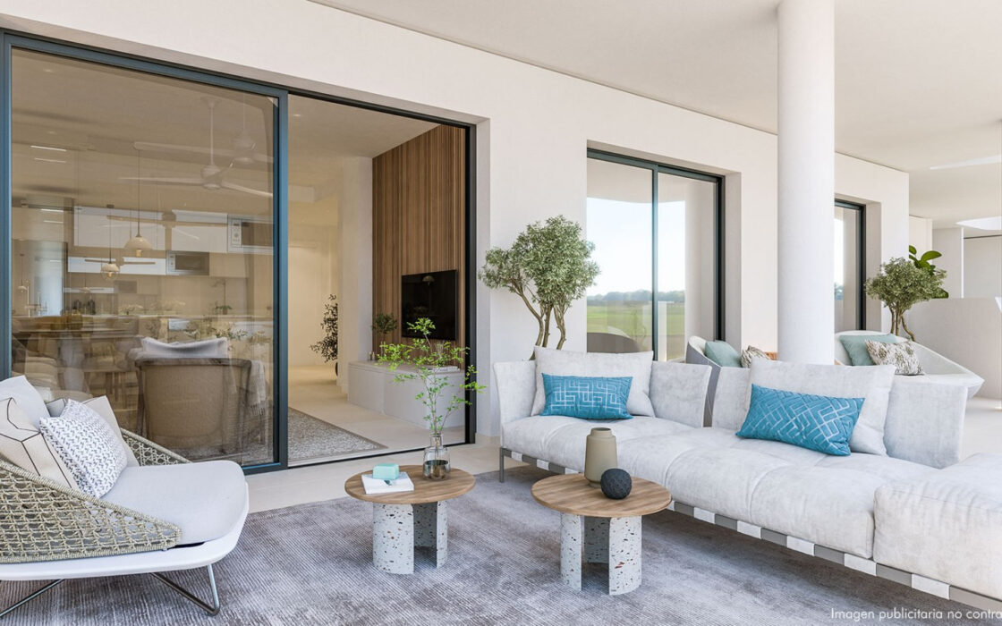 2-кімнатні апартаменти з терасою в Фуенхиролі 80 кв.м