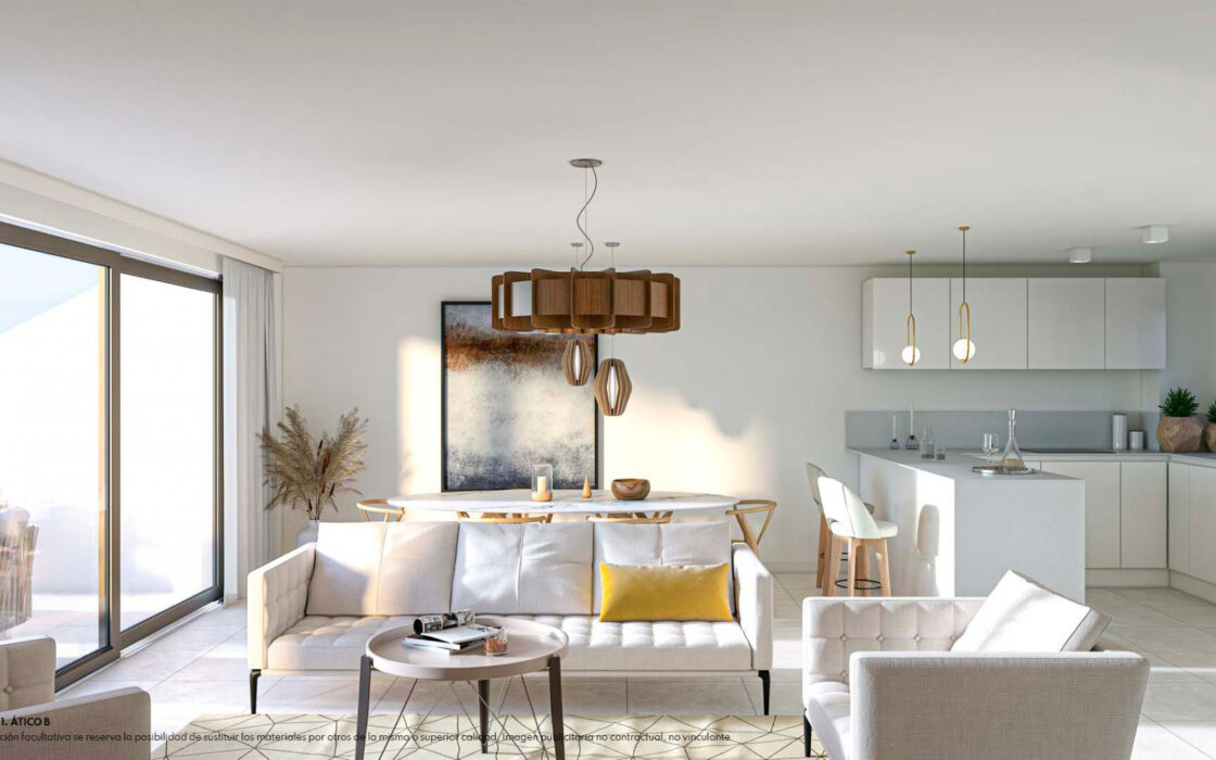 2-кімнатні апартаменти з терасою в Фуенхиролі 80 кв.м