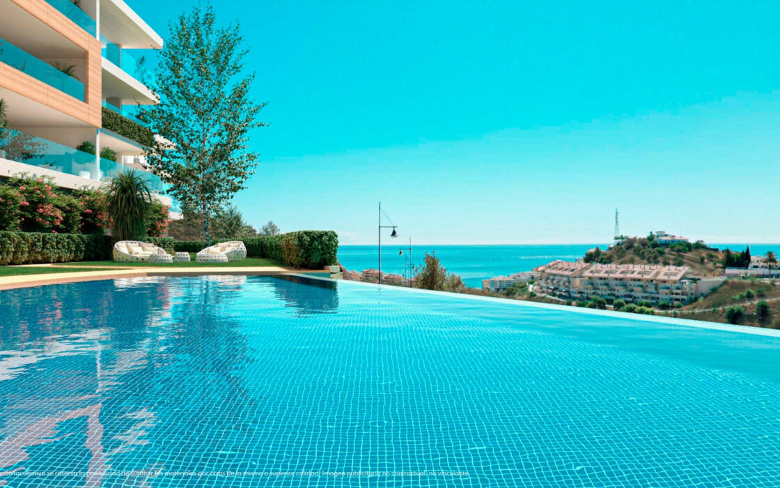 Двухкомнатные апартаменты с садом в Фуенхироле 80 кв.м