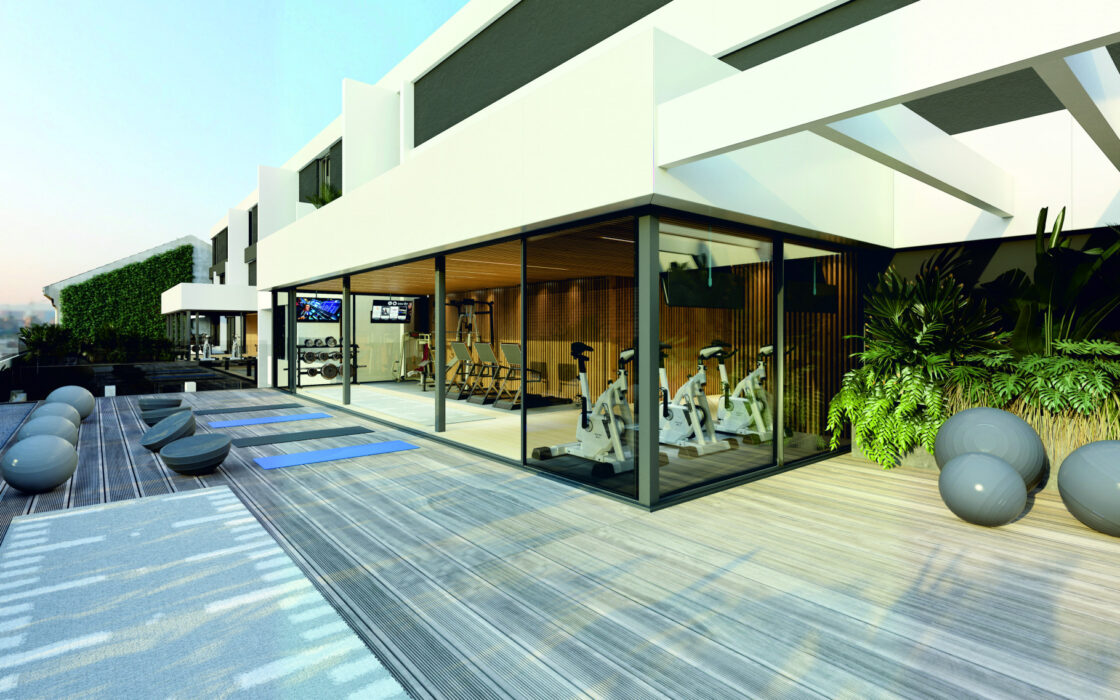 Новые апартаменты с террасой в Фуэнхироле 114.6 кв.м.