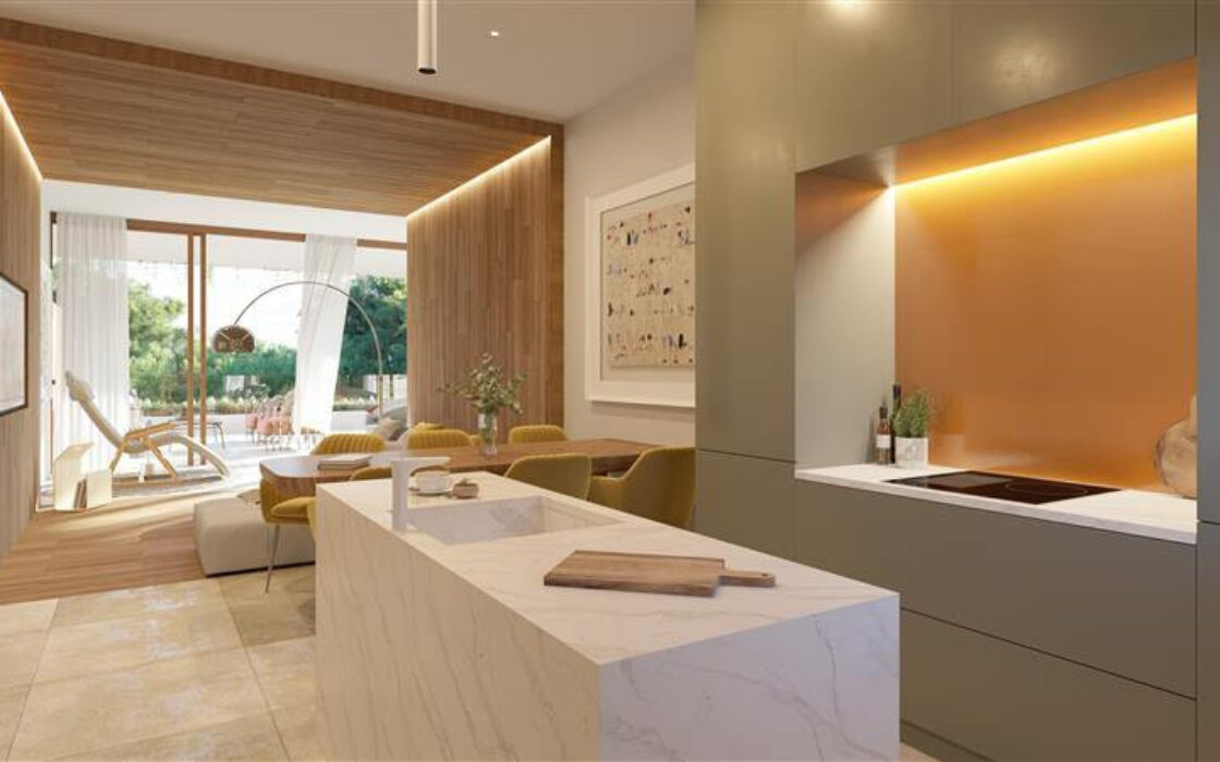 Новые апартаменты 3 комнаты 115.7 кв.м с террасой в Испании