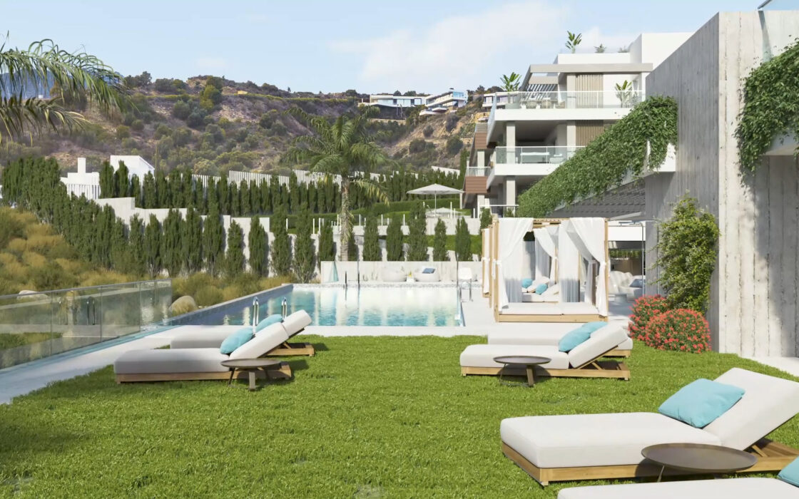 Великолепные 3-комнатные апартаменты в Марбелье с террасой