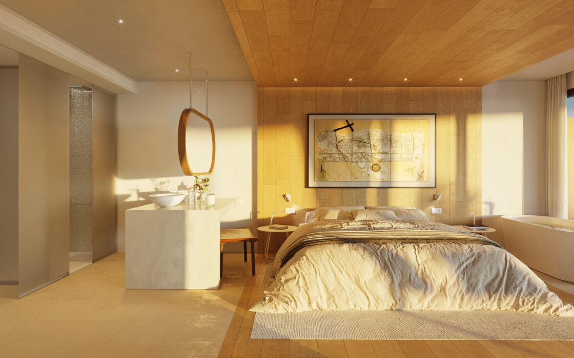 3-комнатные апартаменты в Фуенхироле с террасой 117 кв.м