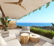 3-комнатные апартаменты с террасой в Фуенхироле 116 кв.м