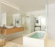 3-комнатные апартаменты с террасой в Фуенхироле 116 кв.м