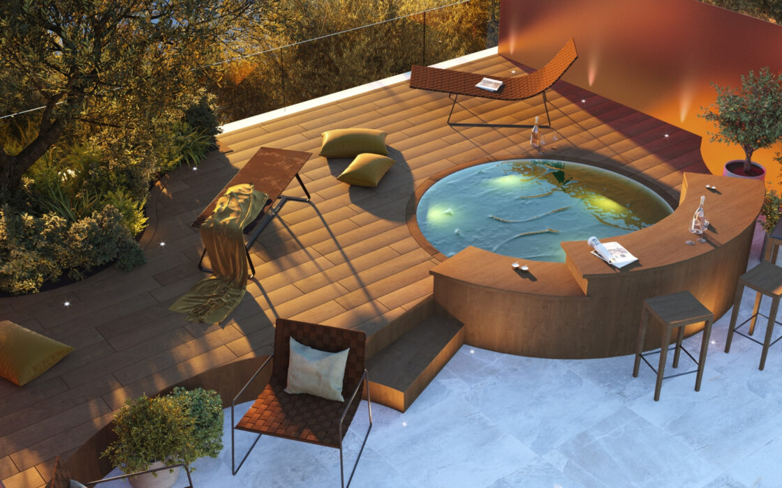 3-комнатные апартаменты с садом в Фуенхироле 114 кв.м