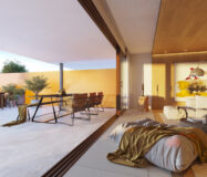 3-комнатные апартаменты с садом в Фуенхироле 114 кв.м