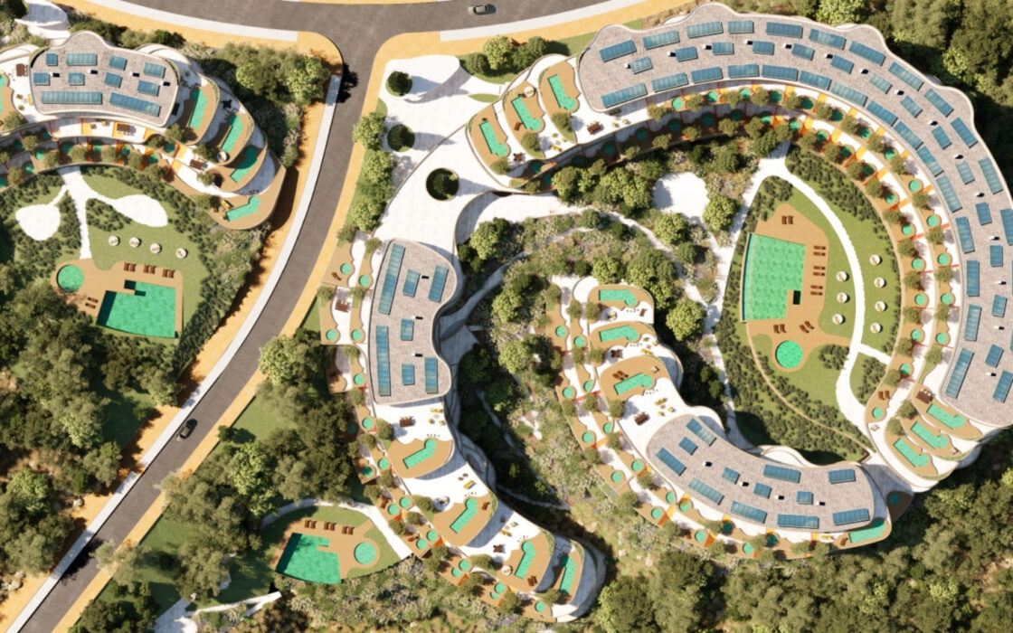 3-комнатные апартаменты с садом в Фуенхироле 114 кв.м