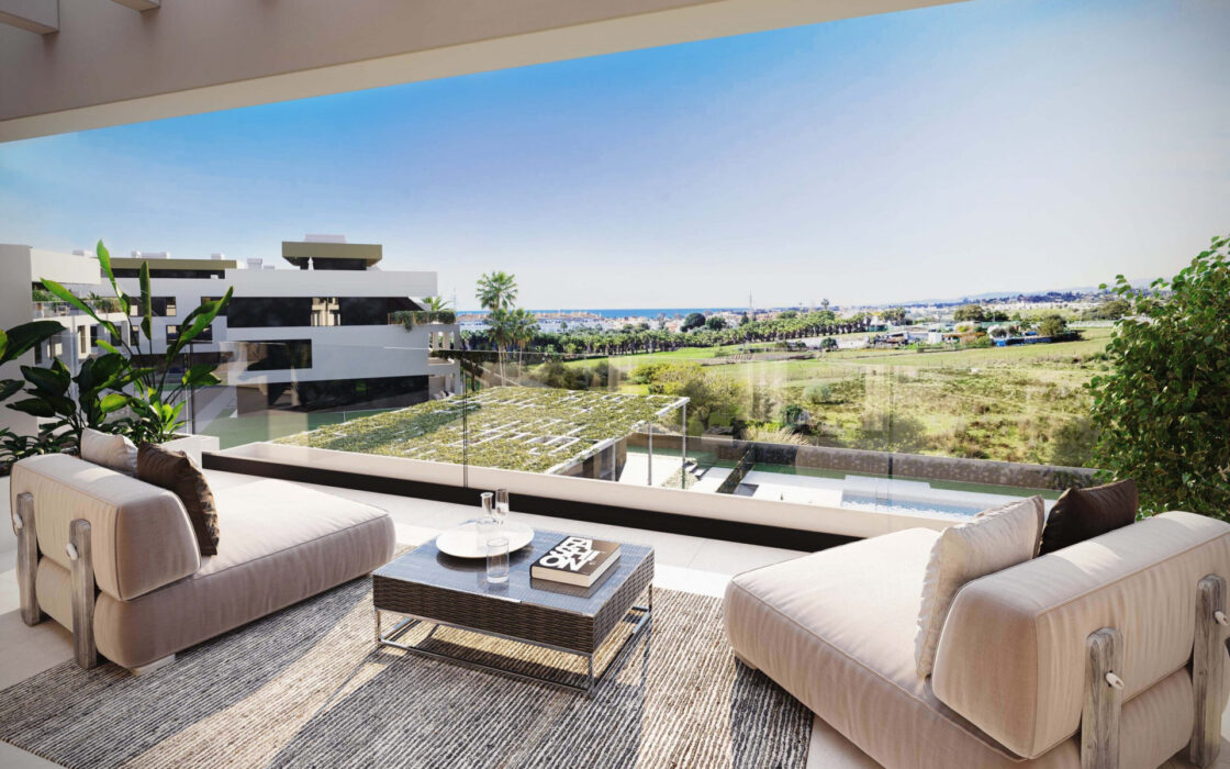 Трикімнатні триплекси з терасою в Канселаді, 118 кв.м.