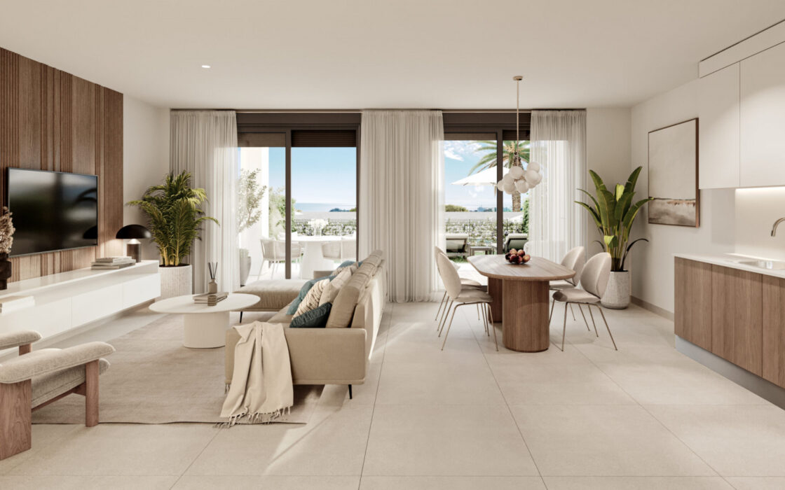 Апартаменти з терасою в Канселаді, 96 кв.м, новобудова