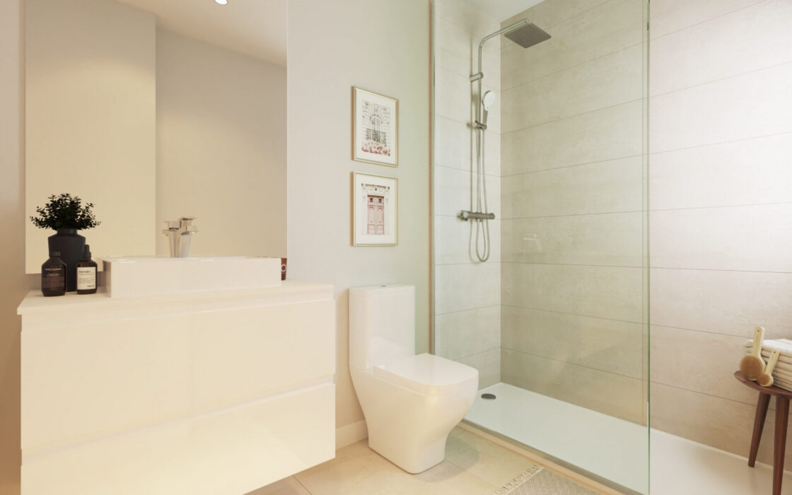 Апартаменты с террасой в новом комплексе Эстепона 78 кв.м