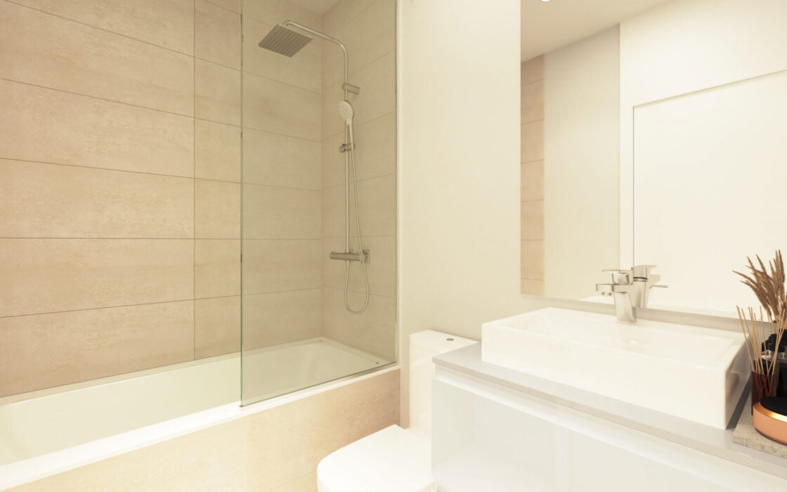 Апартаменты с террасой в новом комплексе Эстепона 78 кв.м