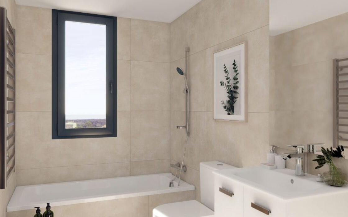 Квартира 3+2 у моря в Торремолиносе с террасой 104 кв.м