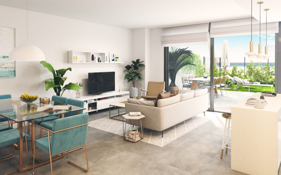 Квартира 1 спальня у моря в Торремолиносе, 62 кв.м.