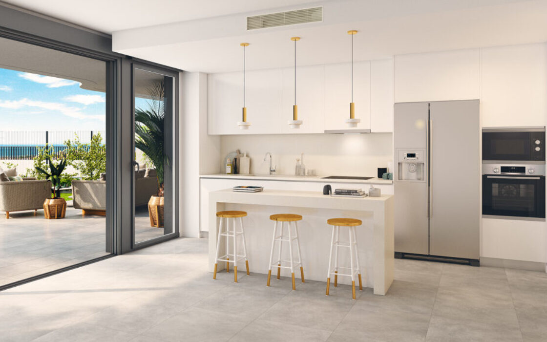 Квартира у моря в Торремолиносе, 3 спальни, 116 кв.м.