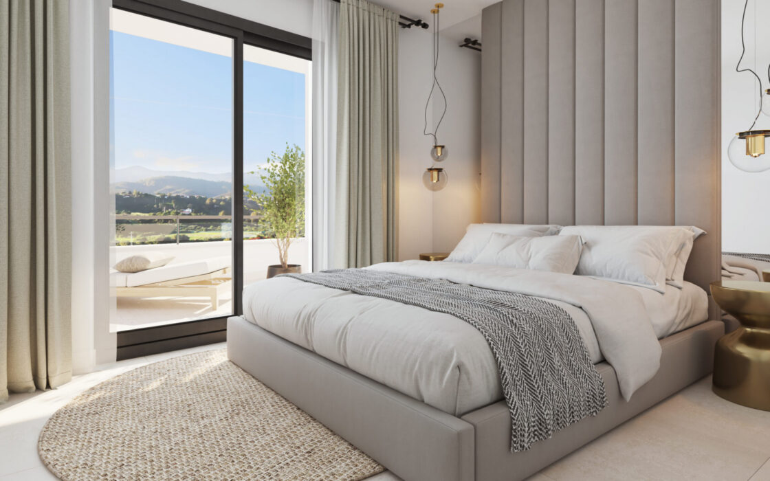 Апартаменти 2+к в новому комплексі Золота Миля Естепона 104 кв.м з терасою